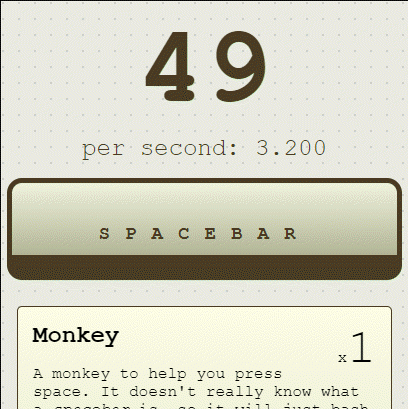 Spacebar Clicker